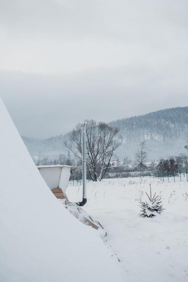 Mountains Hut Villa Mykulychyn Buitenkant foto